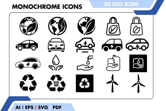 20 Eco Green Energy Icons: A Practical Guide for Designers and Sustainability Communicators