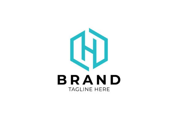 Brand Minimalist Hexagon Letter H Logo