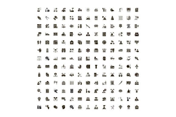 Collection of Business and Technology Icons