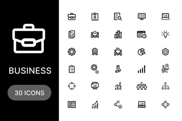 Corporate Business Icon 30 Set: A Practical Evaluation for Designers and Teams