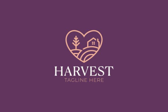 Harvest Farm Heart Line Logo Template: A Practical Evaluation for Designers and Brand Managers