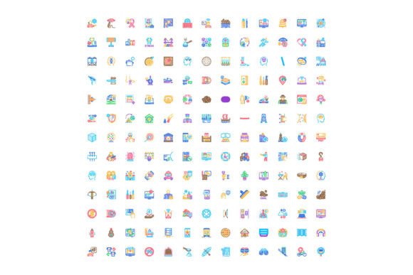 Modern Symbol Collection for Web and Mob